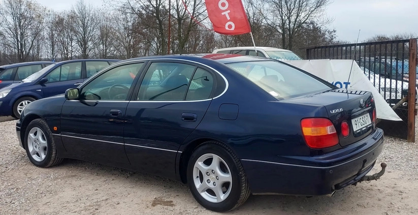 Lexus GS cena 33900 przebieg: 208000, rok produkcji 2000 z Ostrów Mazowiecka małe 92